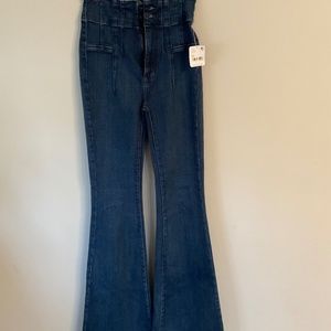 We The Free High Rise Flare jeans